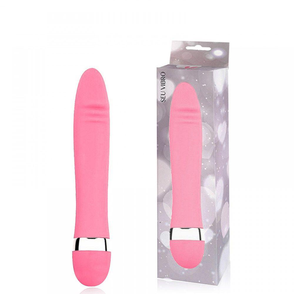 Vibrador 18,3 X 2,5cm Glande 10 Vibrações Cor Rosa You Vibe Gtoys