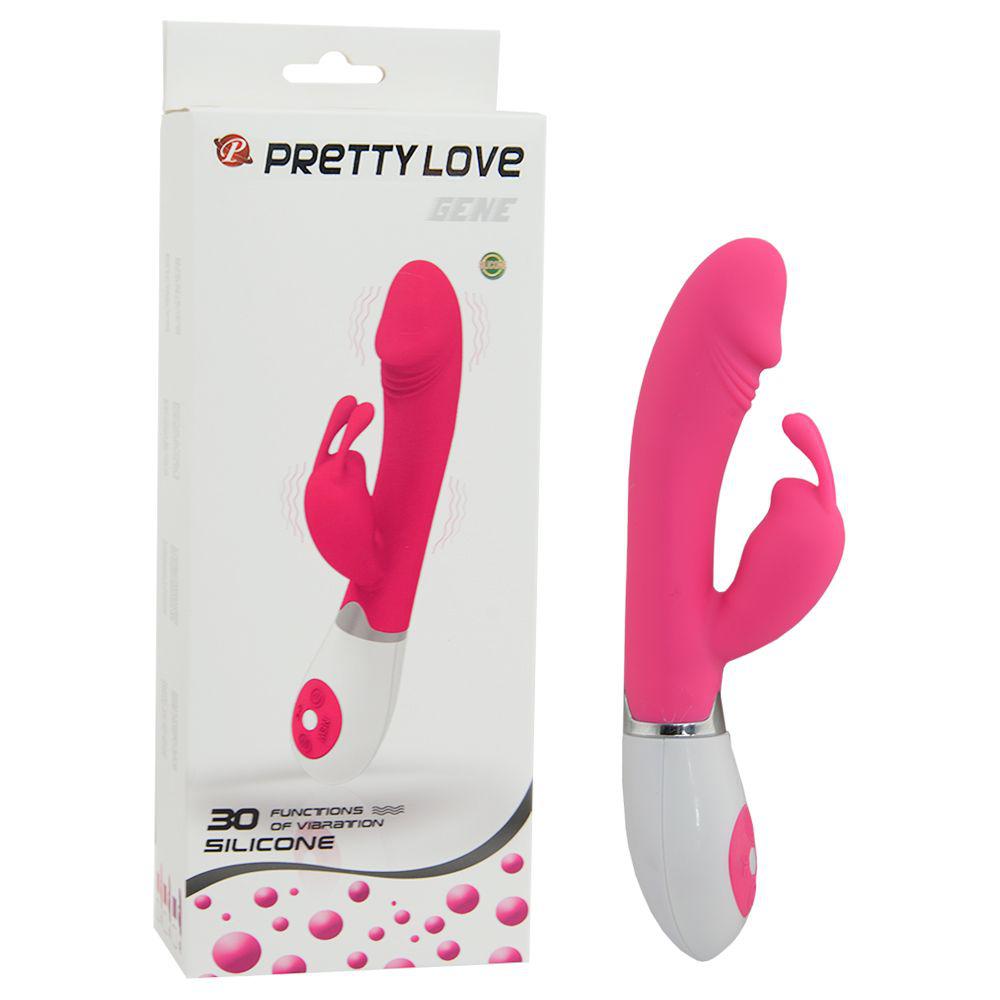 Vibrador Ponto G e Clitóris 30 Vibrações Pretty Love Gene 1