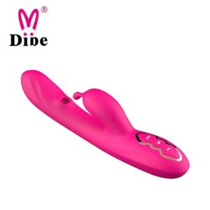 Vibrador Pulsação Ponto G e Clitóris Dibe - 7 Modos Flexível