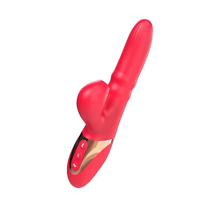 Vibrador Slinding 2 Dibe Ponto G e Clitóris com Pulsação e Modo Vai e Vem