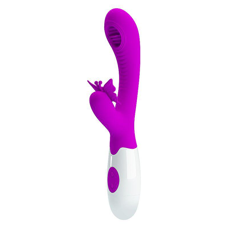Vibrador ponto G clitóris Moth Pretty Love 12 modos Pretty Love
