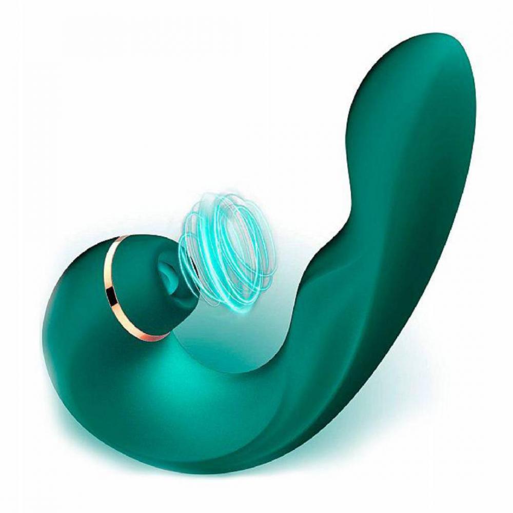 Vibrador de Ponto G e Clitóris com Pulsação/Tapping/Dedilhar - Vipmix