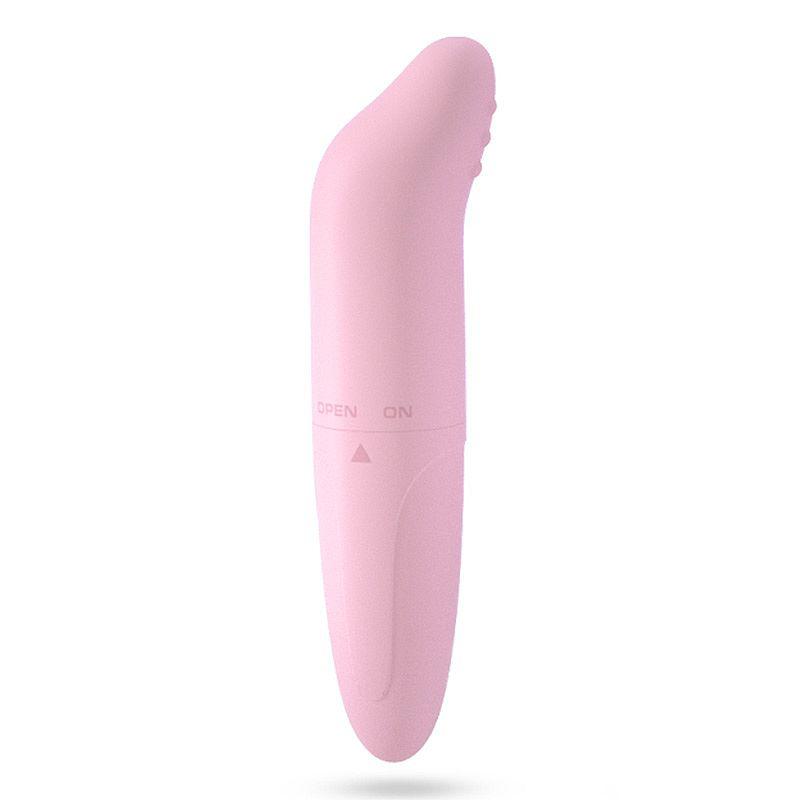 Vibrador Ponto G Golfinho com Textura - Pequeno, Discreto e Potente para Estimulação Clitoriana e Ponto G