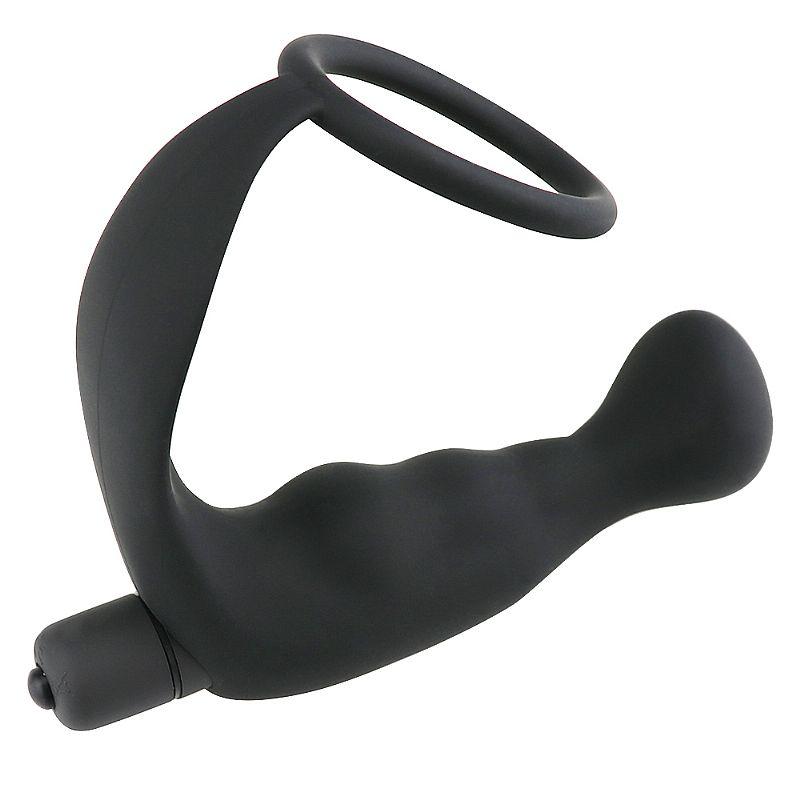 Vibrador de Próstata com vibrador e Anel Peniano 2 - 9,4x3,3 - SI