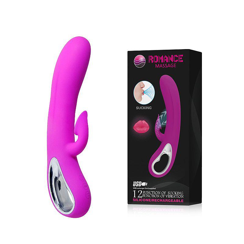 Vibrador e Sugador Com Dois Motores