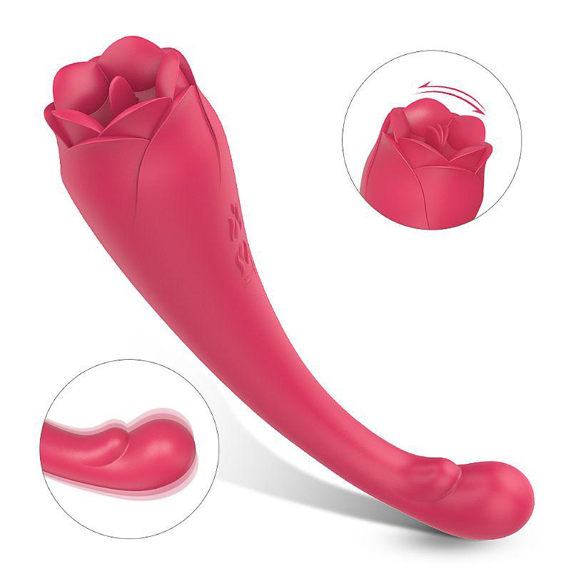 Vibrador e Estimulador de Ponto G e Clitóris - ASAP - Rosa - S-Hande