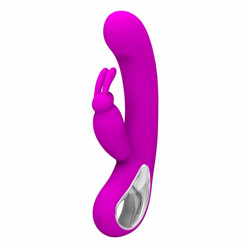 Vibrador e Estimulador de Ponto G e Clitóris Cor Roxo Webb