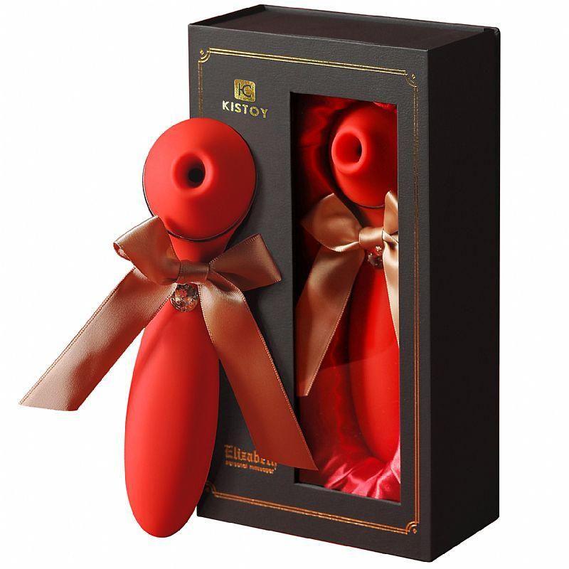Elizabeth Kisstoy: Vibrador Sugador de Clitóris com Pulsação e Vibração