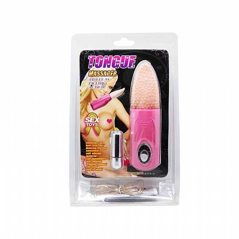 Vibrador Tongue Massager Baile - Movimentos Realísticos - Estimulação Intensa