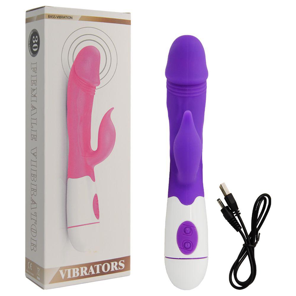 Vibrador Estimulador Clitóris Cor Roxo 10 Vibrações Gtoys