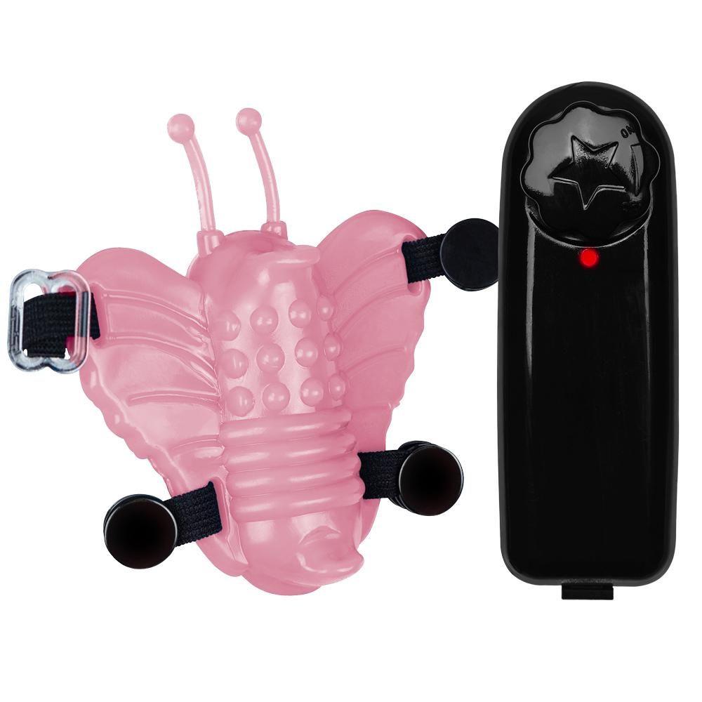 Vibrador Estimulador de Clitóris Butterfly Cor Rosa