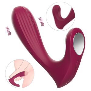 Vibrador Ponto G e Clitóris Velvet Kiss S-Hande - 9 Vibrações