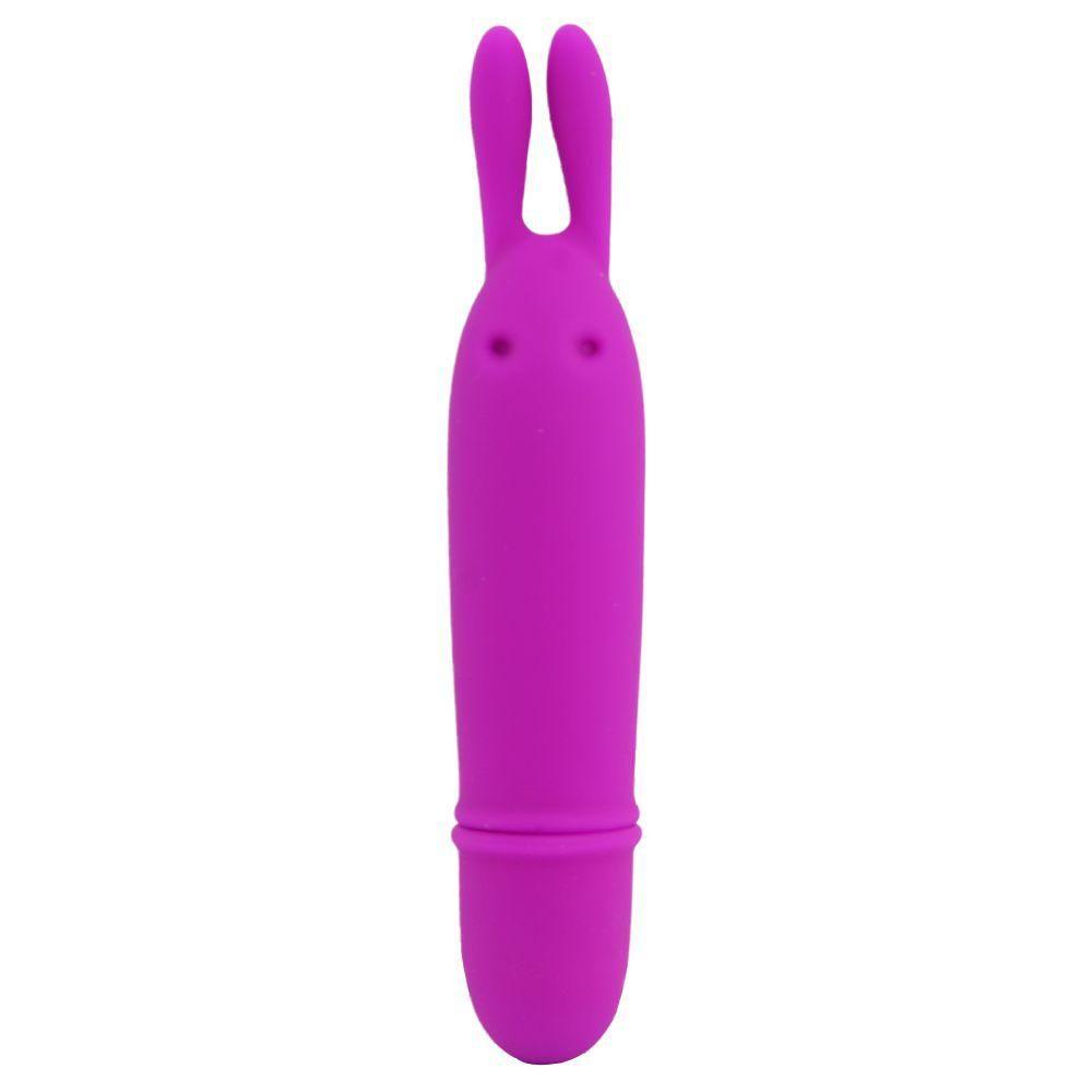 Vibrador Boyce Pretty Love - Estimulador Duplo Vaginal e Clitoriano - 10 Vibrações - Silicone
