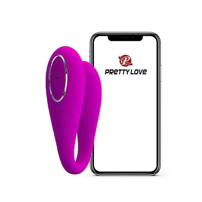Vibrador de Casal Conectividade Plus: 12 Vibrações - Bluetooth Longo Alcance