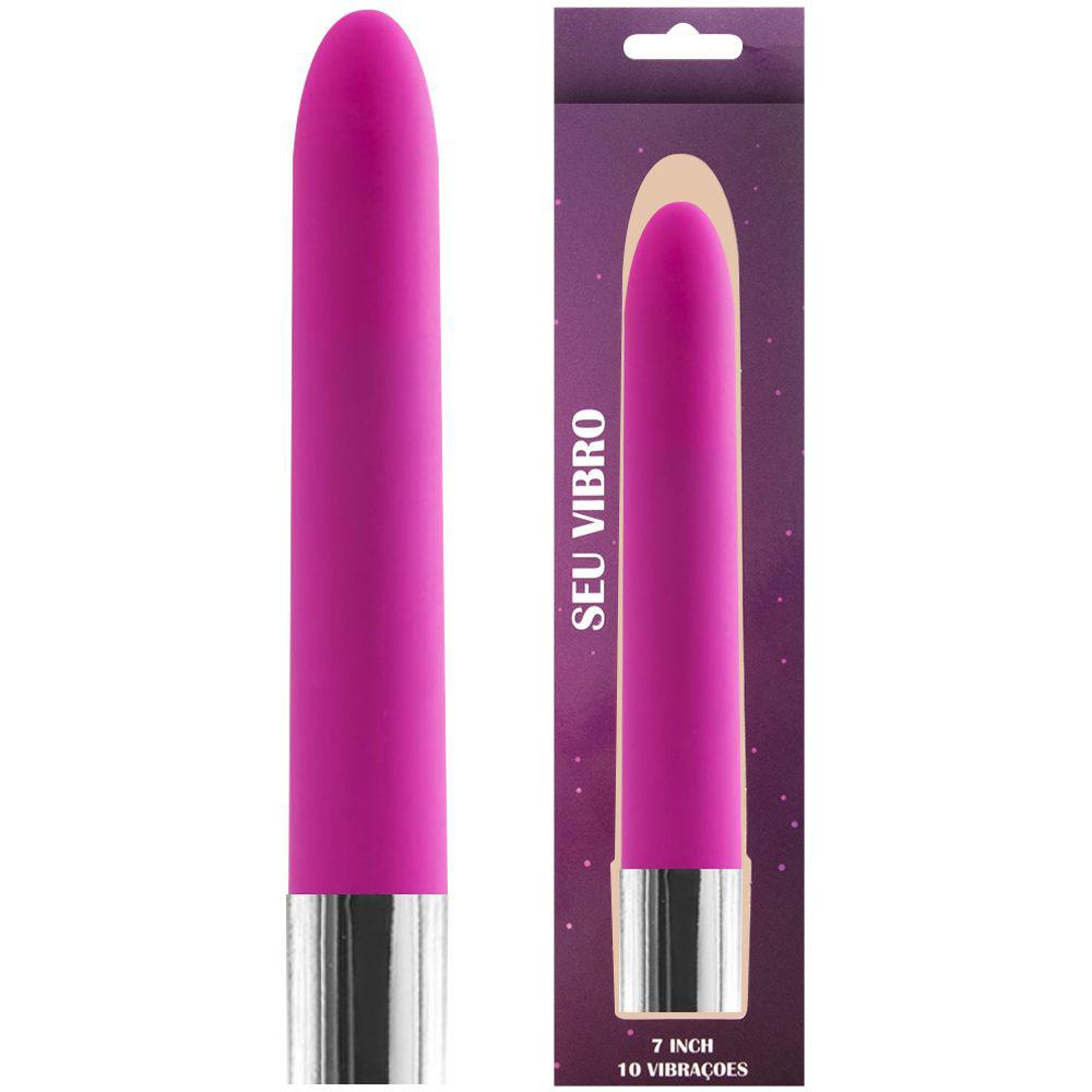 Vibrador Personal Pink 10 Vibrações Aveludado Gtoys