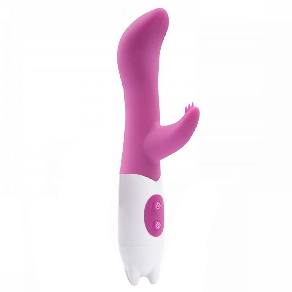 Vibrador Ponto G Roxo 10 Vibrações G-spot Dual Gtoys