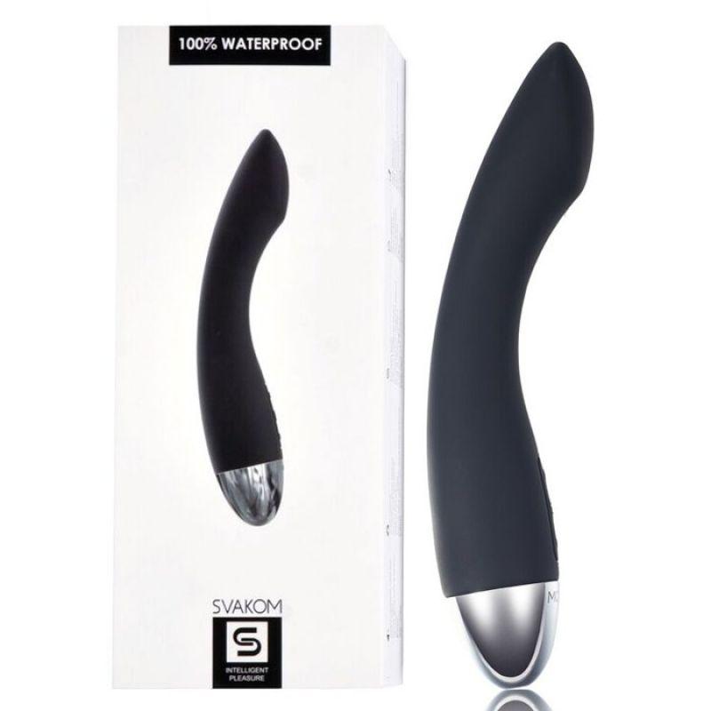 Vibrador Ponto G à Prova de Água Recarregável – Amy Black – Svakom