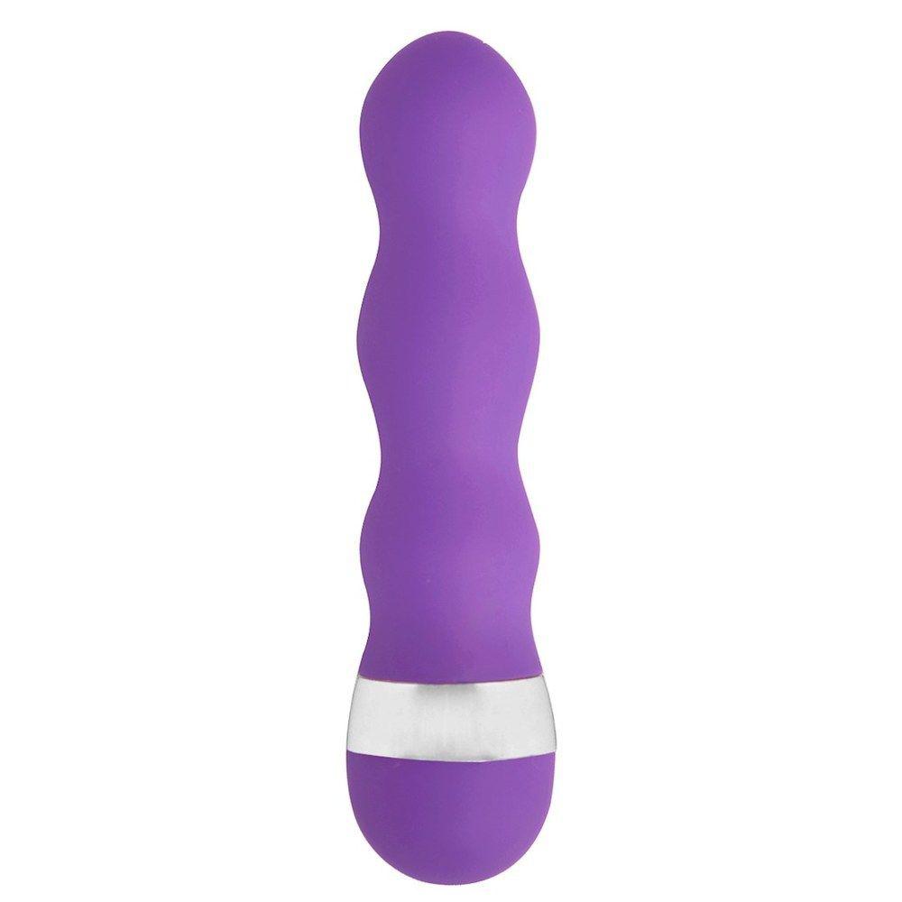 Vibrador Ponto G Aveludado Cor Roxo 10,5 X 2,3Cm Gtoys