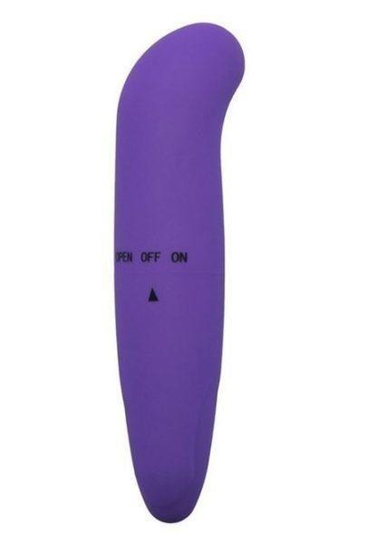 Vibrador Ponto G Aveludado Lilás - Toque Suave com Vibração Intensa