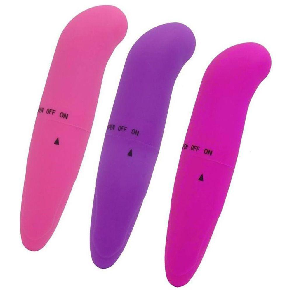 Vibrador Personal Ponto G Suave Touch - Curvatura Precisa em ABS