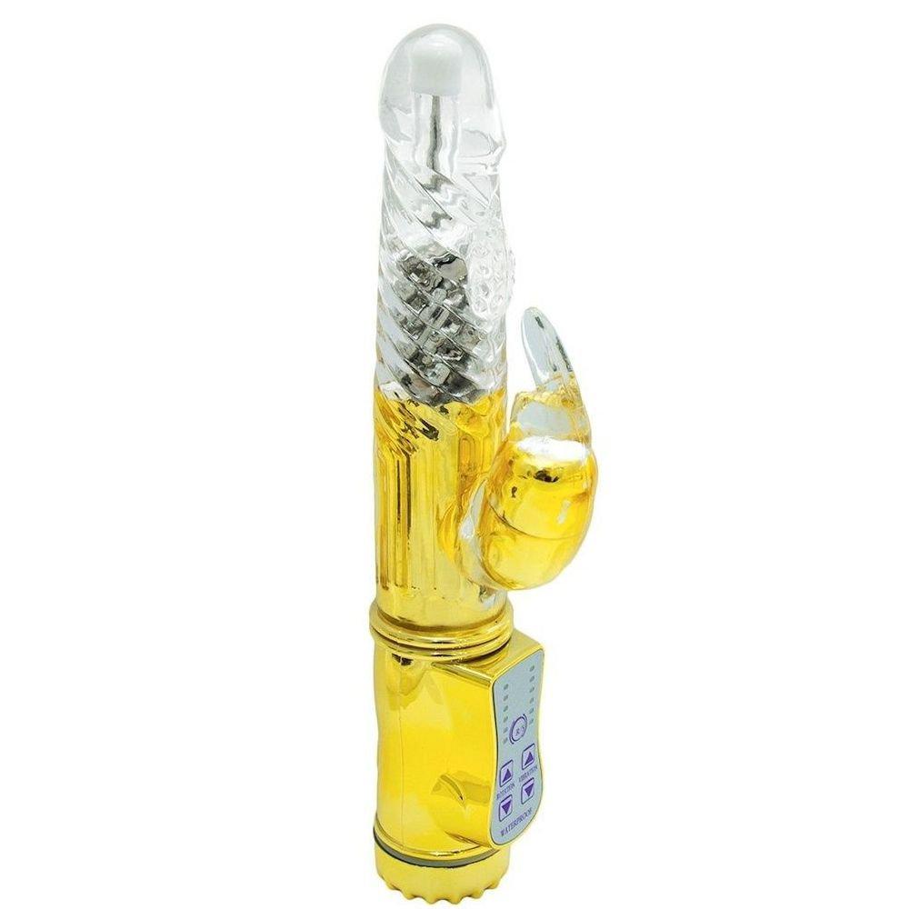 Vibrador Rotativo 36 Vibrações Metálico 22 X 3,3Cm