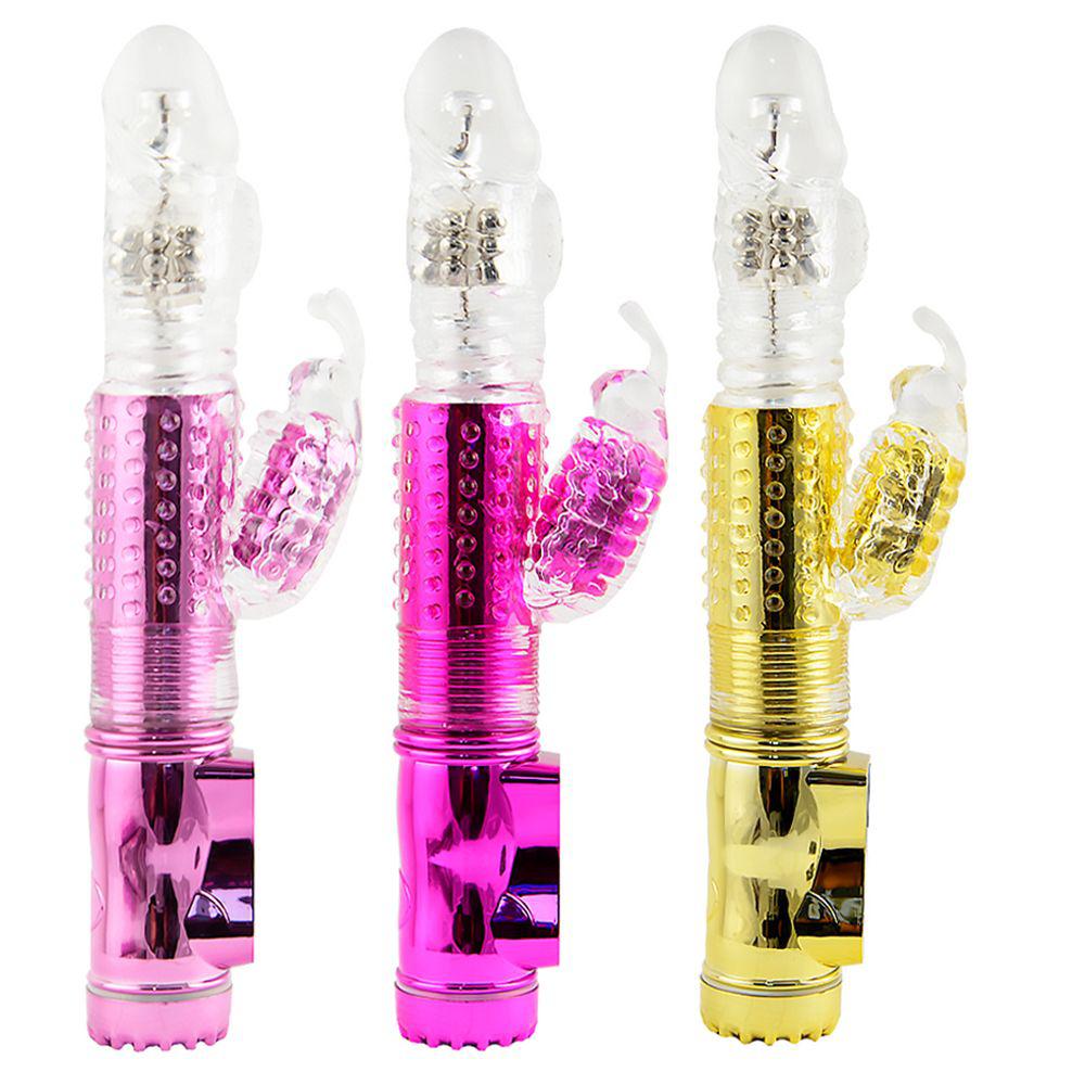 Vibrador Rotativo Sobe E Desce Butterfly 23 X 3,5Cm Gtoys