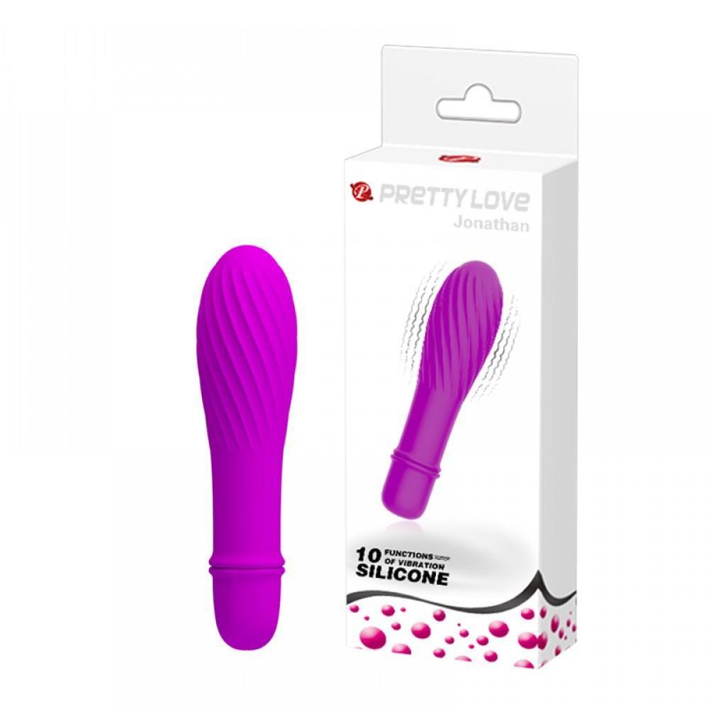 Vibrador Solomon Pretty Love - Toque Aveludado e Espiral com 10 Vibrações