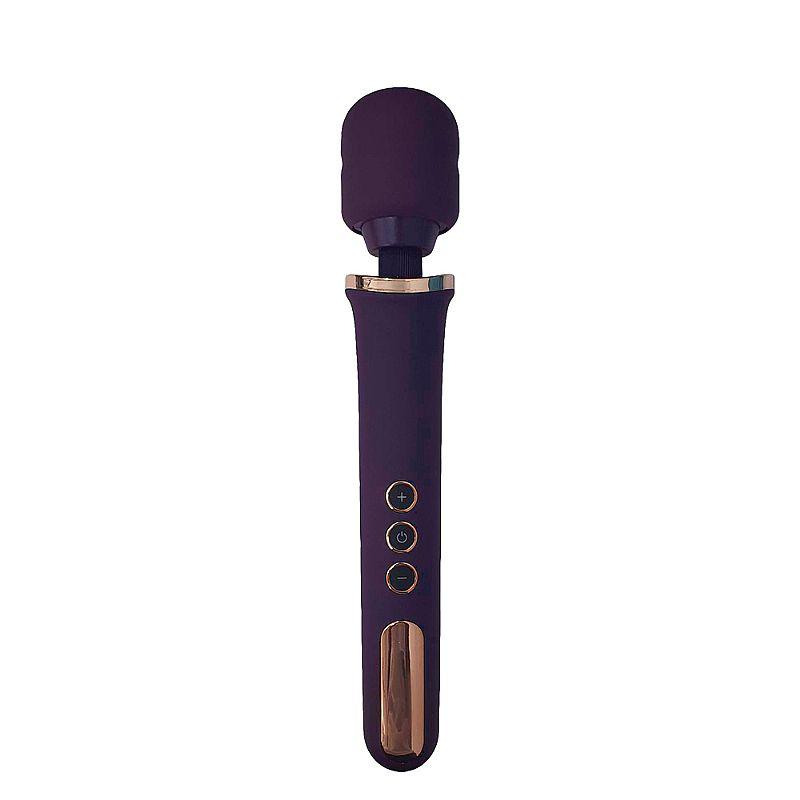 Vibrador Varinha Mágica Black Luxury USB Cor Roxo