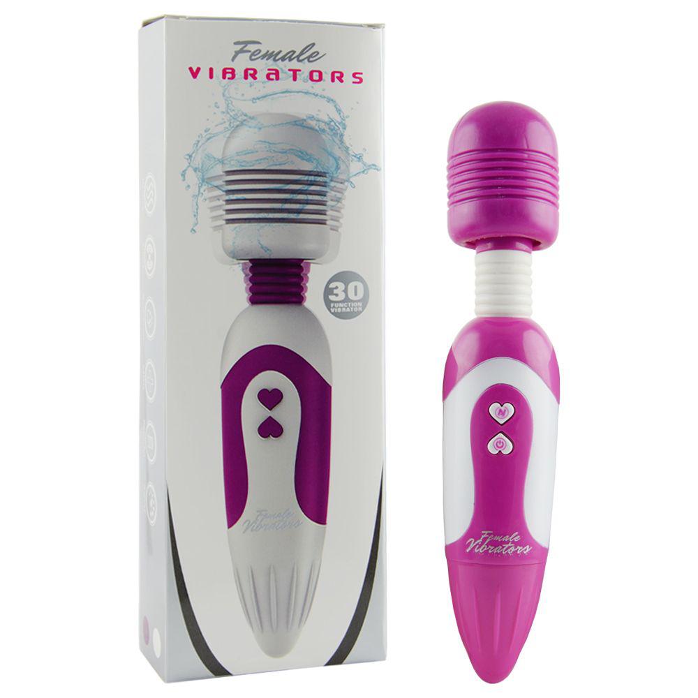 Vibrador Varinha Mágica Cor Pink 12 Vibrações Gtoys