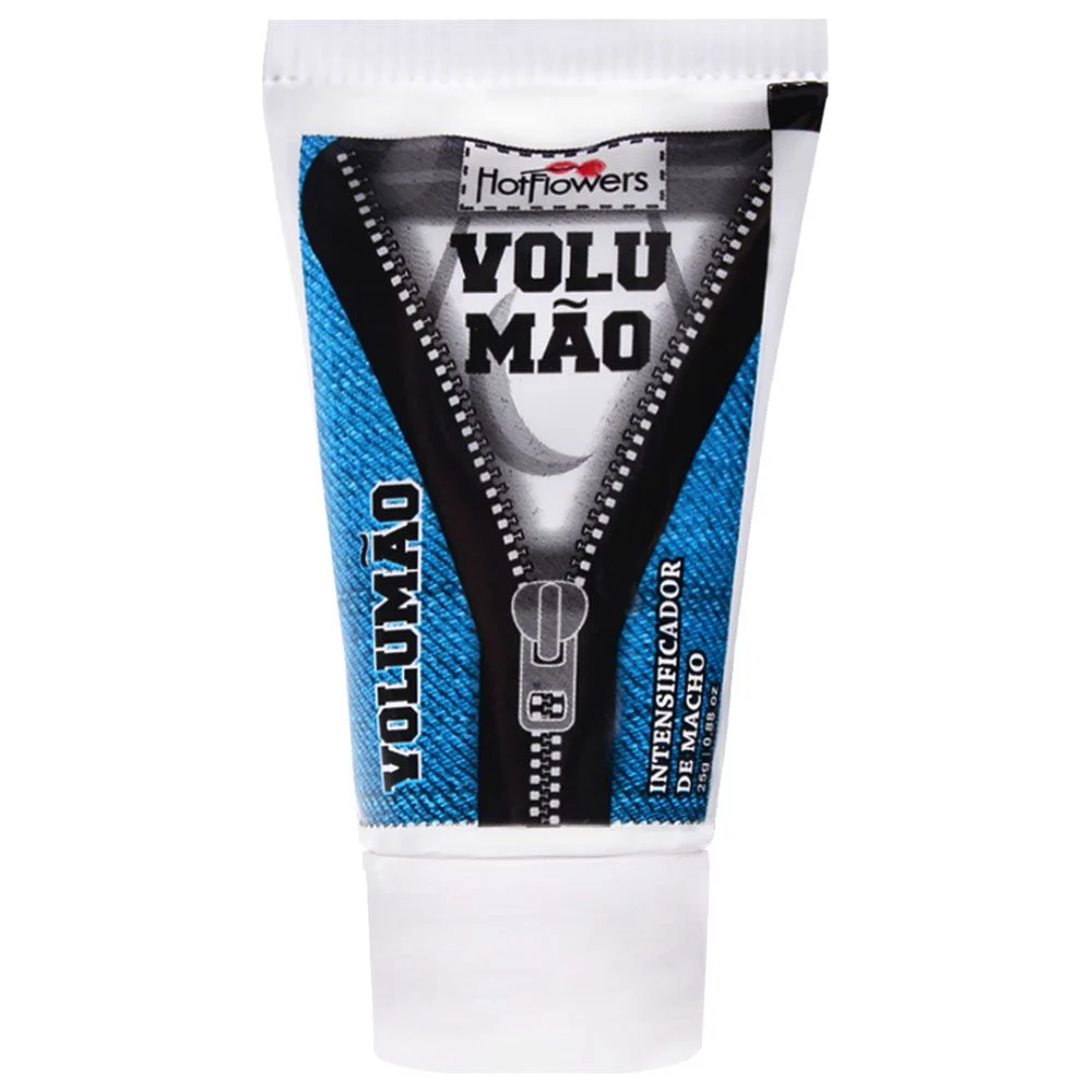 Volumão Intensificador de Macho 25g Hot Flowers gel afrodisíaco