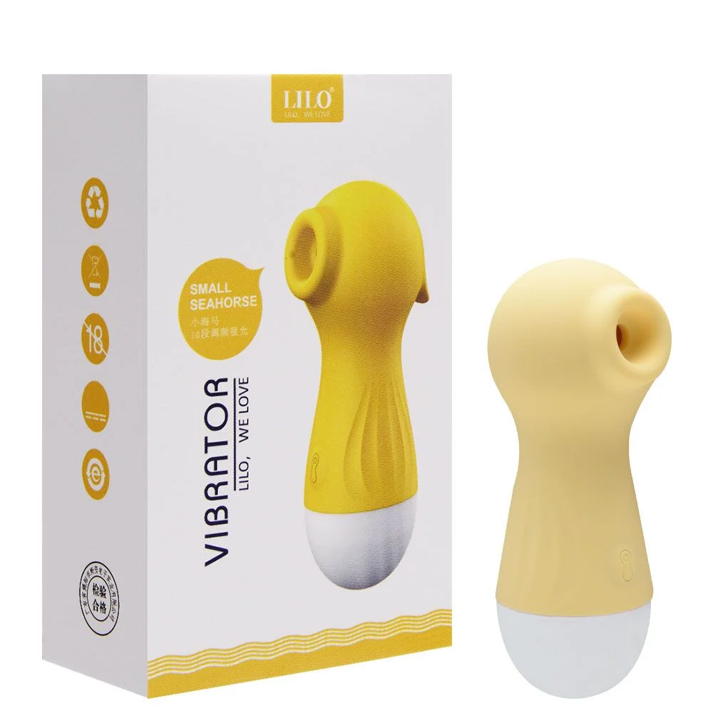 Estimulador de Clitóris Lilo 10 Pulsações USB Cor Amarelo - Imagem 2