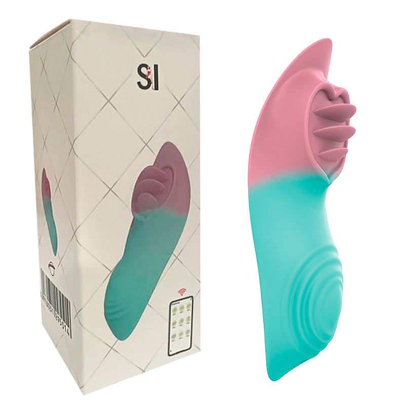 Vibrador de Clitóris com estimulador de Língua - À Longa distância - App - SI - Imagem 8