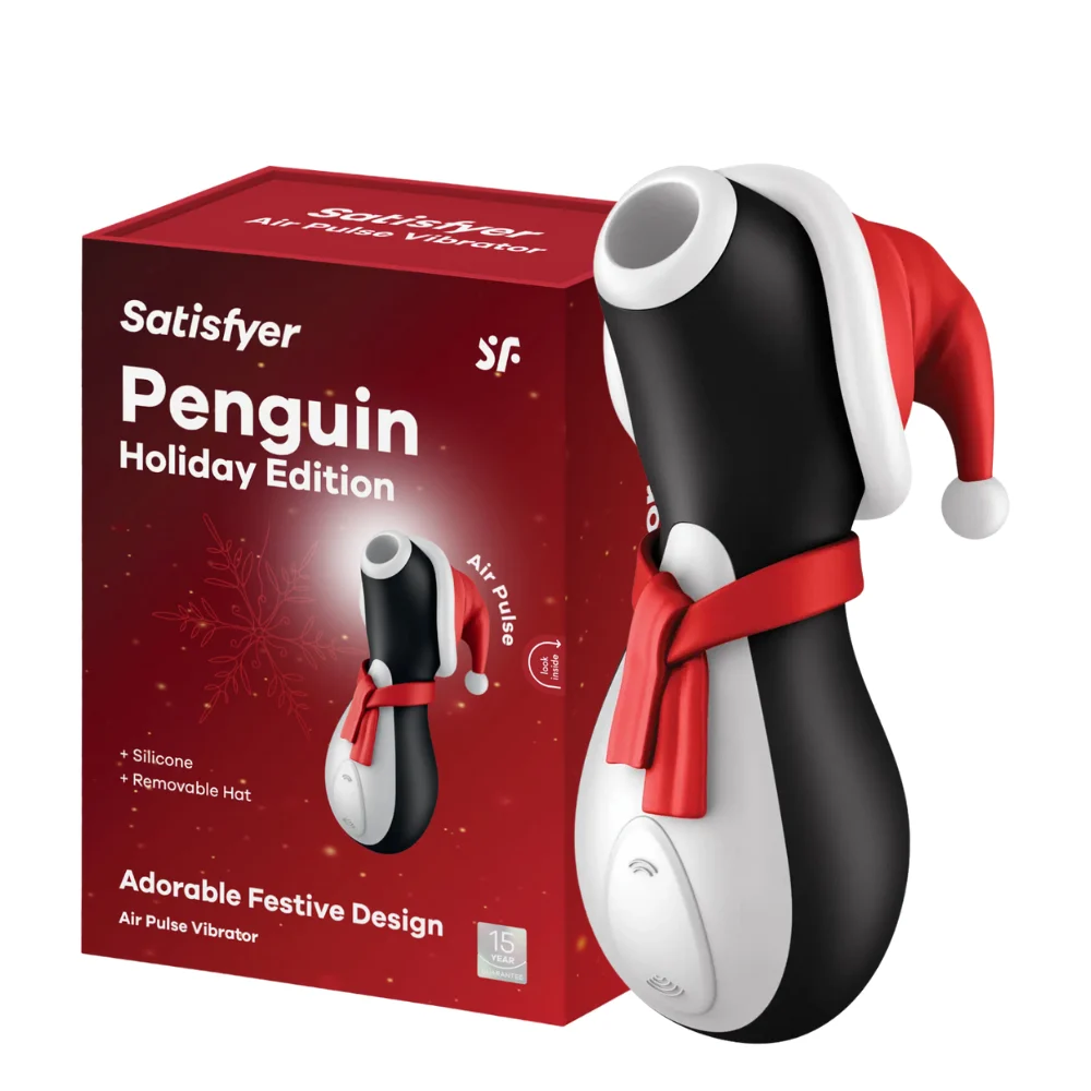 Satisfyer Penguin Natal vibrador ondas de pressão estimulador clitóris