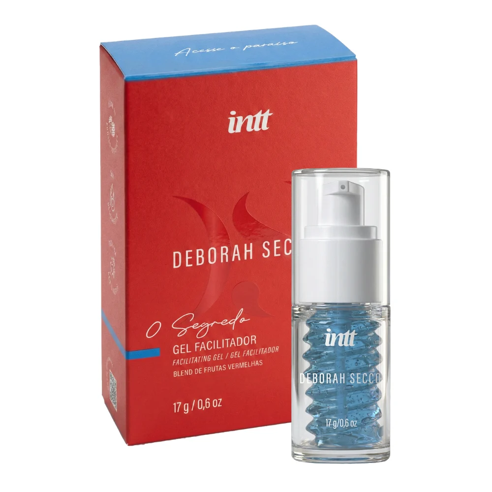 Gel dessensibilizante anal O Segredo Deborah Secco frutas vermelhas 17g