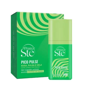 Gel excitante Pico Pulse chiclete de menta INTT 16g pulsa suga vibra