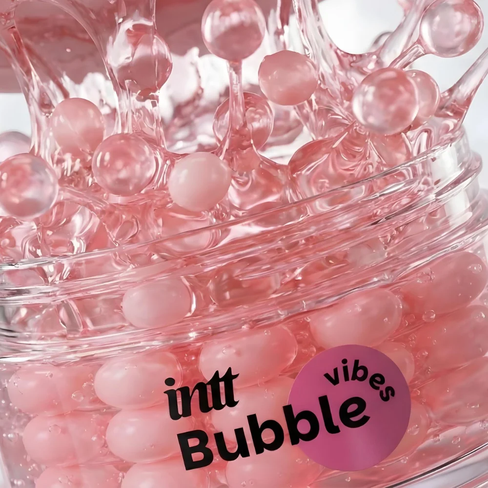 Gel com Esferas Excitantes Bubble Vibes 3 em 1 Aroma Chiclete 120g - Imagem 3