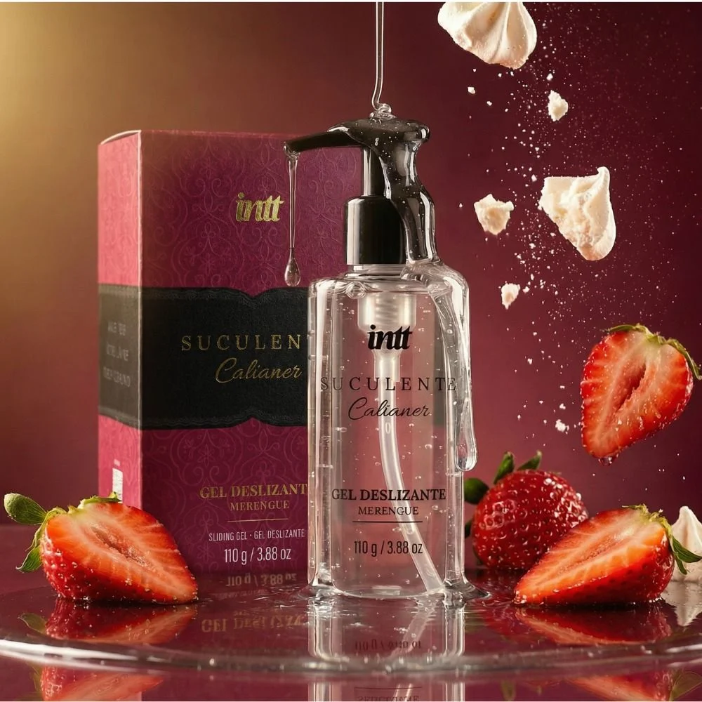Gel Lubrificante Aromatizado Merengue Suculenta Calianer 110g - Imagem 3