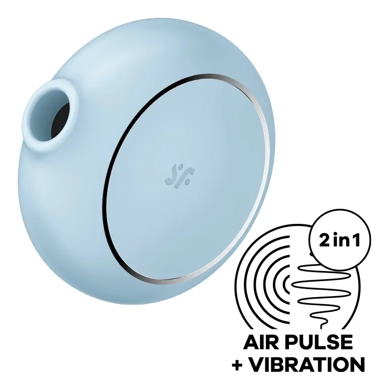 Satisfyer Pro To Go 3 Azul – Sugador Clitoriano Portátil - Imagem 2