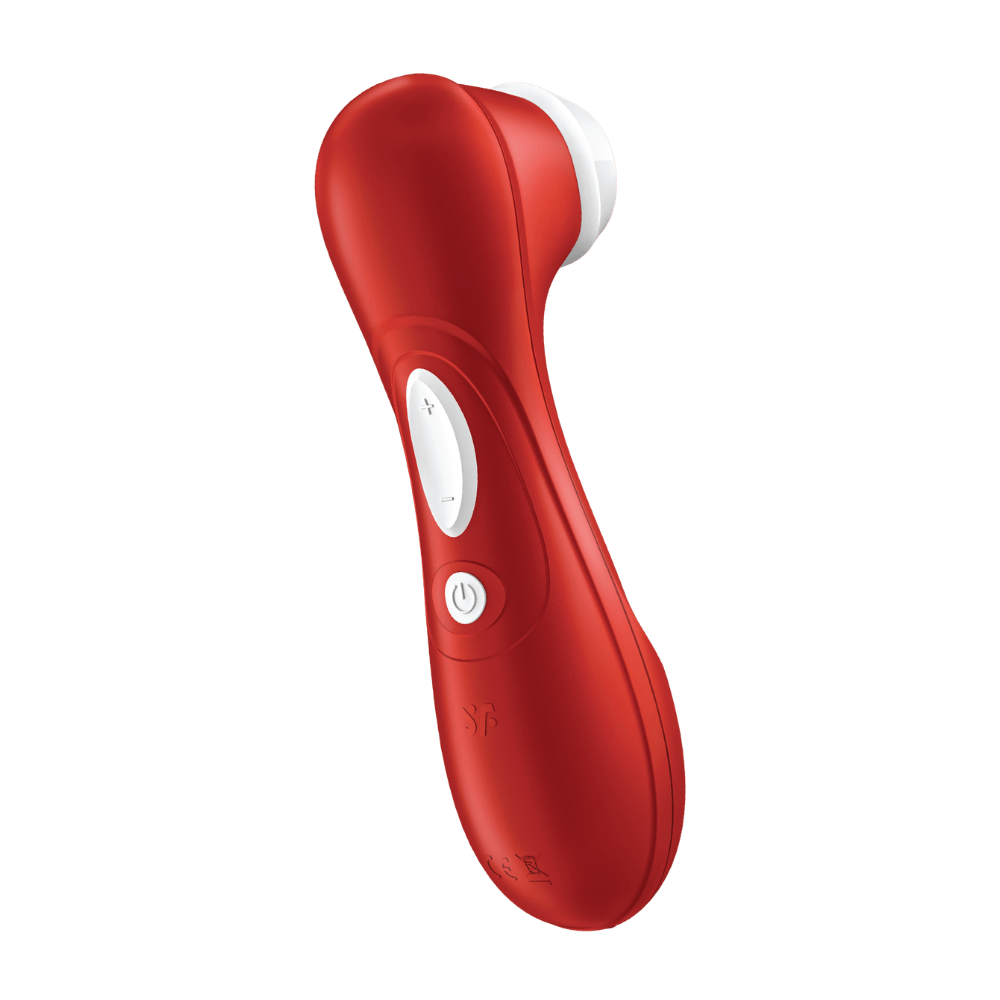 Sugador de clitóris Pro 2 vermelho Satisfyer Air-Pulse INTT