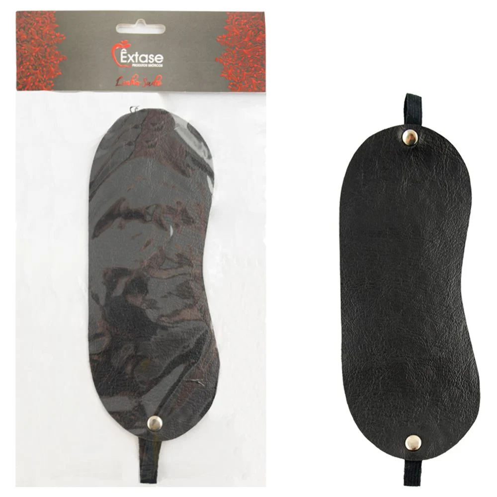 Venda Tapa Olhos Couro Êxtase Sado | KMV Sex Shop - Imagem 2