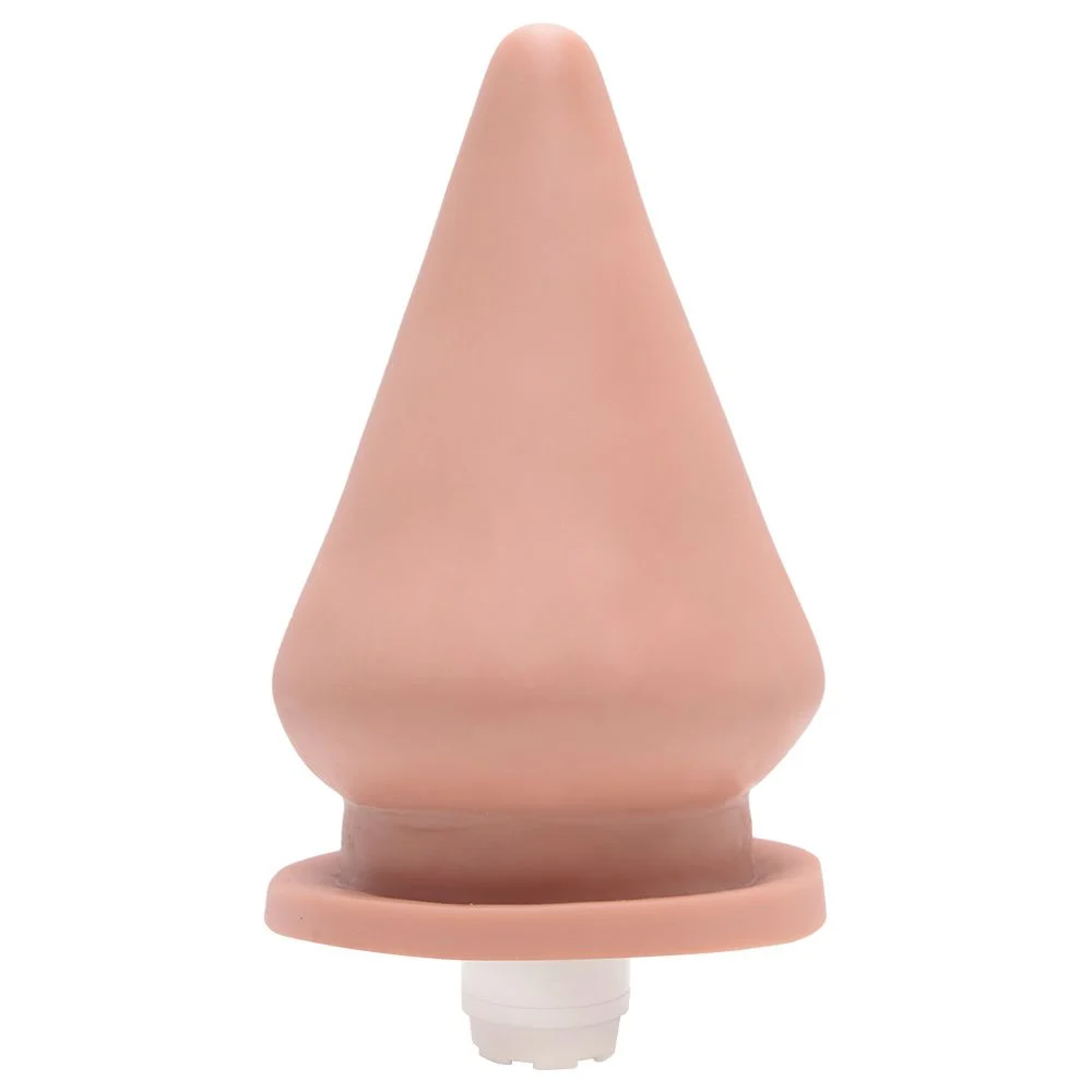 Plug anal vibrador interno 20x12cm Kgel com veias realísticas