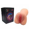 Masturbador masculino vagina em Cyberskin super realístico SI 15cm