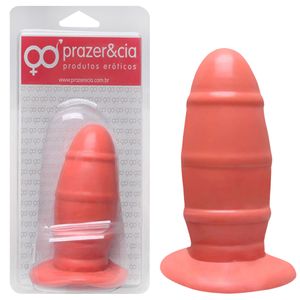Prótese Realística Borracha Maciça 17x7cm | Prazer E Cia