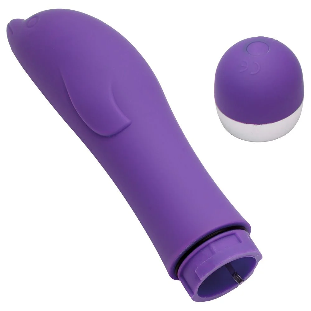 Vibrador Ponto G Aveludado 11,5x2,5cm Vipmix - Imagem 4