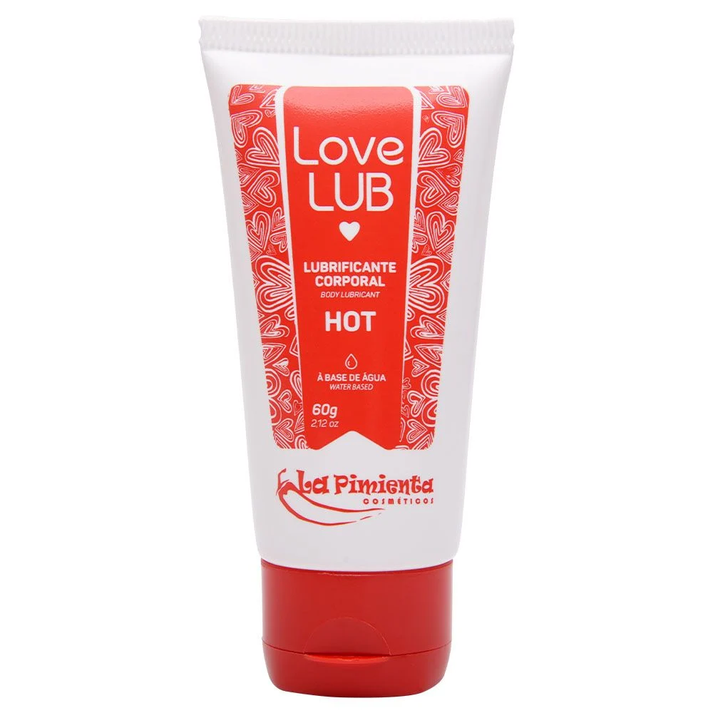 Lubrificante hot La Pimienta Love Lub 60g efeito calor picante