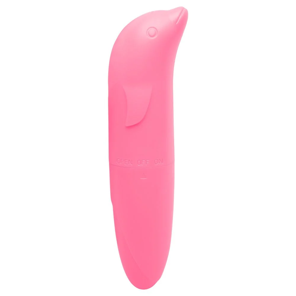 Vibrador ponto G golfinho liso rosa multivelocidades Youvibe