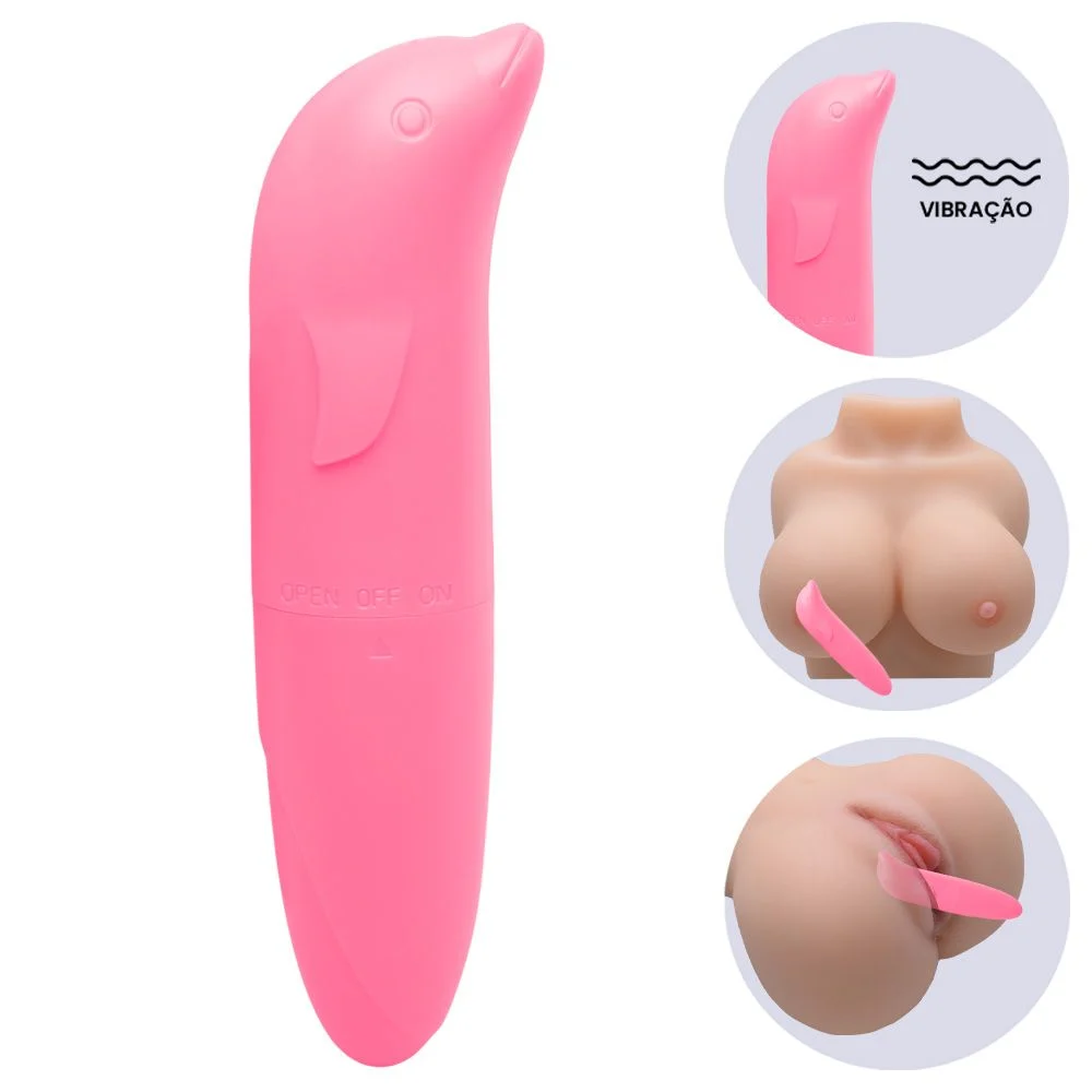 Vibrador Ponto G Golfinho Liso Rosa Youvibe | Multivelocidades - Imagem 2