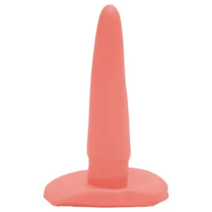 Plug Anal Borracha Maciça 11,2x2,5cm | Prazer E Cia