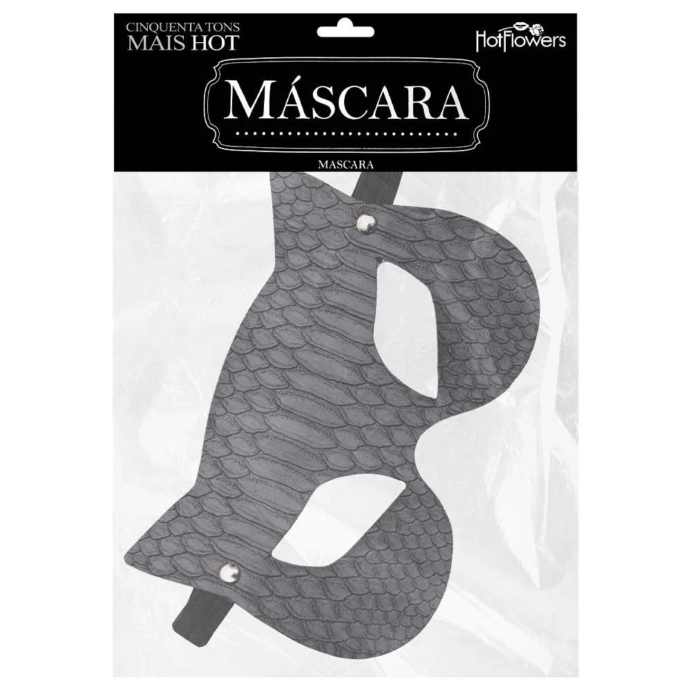 Máscara Sensual Mulher Gato Hot Flowers Roleplay - Imagem 3