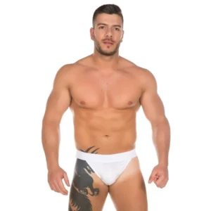 Cueca Jockstrap Sexy Pimenta Sexy Branca | Lingerie Masculina